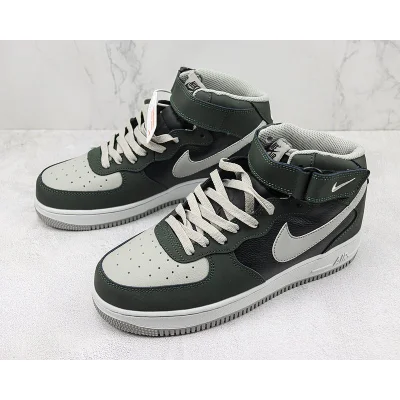 Nike Air Force 1 Mid "Vintage Black/Grey" фото № 5