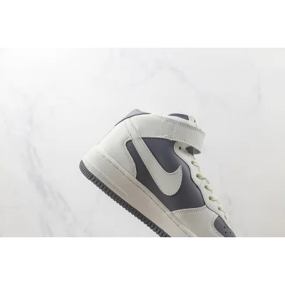 Nike Air Force 1 Mid "Off White/Silver Gray" фото № 3