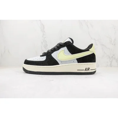 Nike Air Force 1 Low "Black/Neon Yellow Swoosh" фото № 2 Nike Air Force 1 Low "Black/Neon Yellow Swoosh" фото № 2