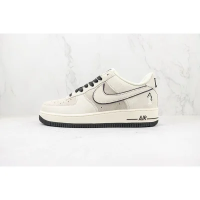 Four Horsemen x Nike Air Force 1 Low "Grey/Black/Beige" фото № 2