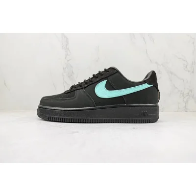 Tiffany & Co x Nike Air Force 1 Low "Joint Black/Tiffany Blue" фото № 2