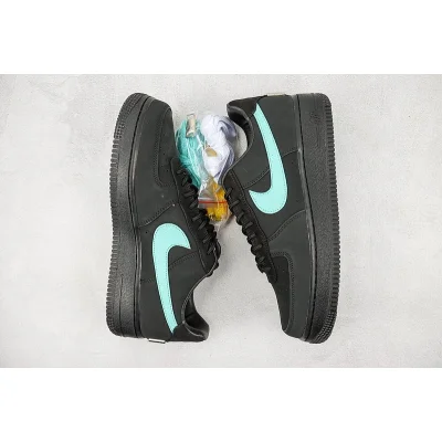 Tiffany & Co x Nike Air Force 1 Low "Joint Black/Tiffany Blue" фото № 7