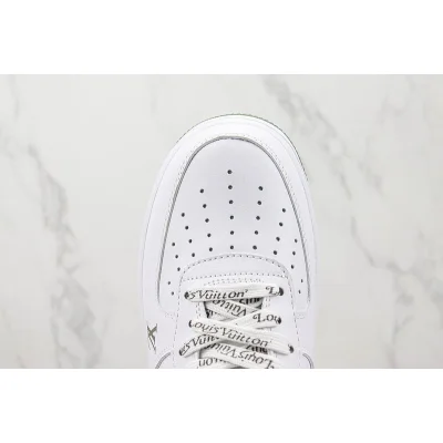 Louis Vuitton x Nike Air Force 1 Low "White/Olive" фото № 4