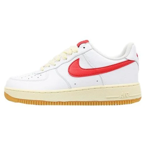 Nike Air Force 1 Low "White/Ivory/Gym Red"