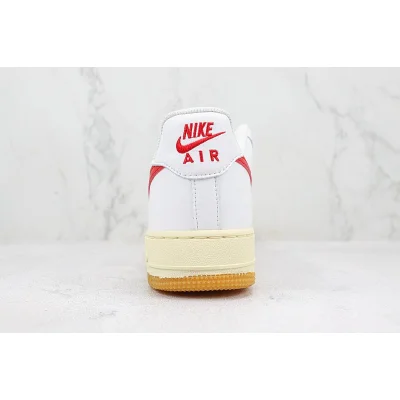 Nike Air Force 1 Low "White/Ivory/Gym Red" фото № 6 Nike Air Force 1 Low "White/Ivory/Gym Red" фото № 6