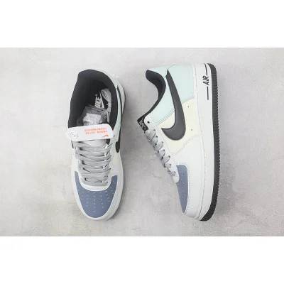 Nike Air Force 1 Low "Grey/Black/Blue/Purple" фото № 7 Nike Air Force 1 Low "Grey/Black/Blue/Purple" фото № 7