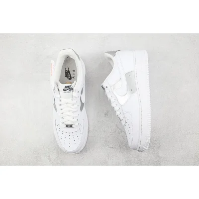 Nike Air Force 1 Low "White/Silver" фото № 7