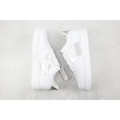Nike Air Force 1 Low "White/Silver" фото № 6