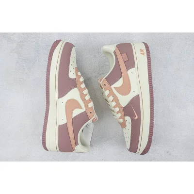 Nike Air Force 1 Low "White/Purple/Pink" фото № 6