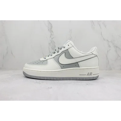 Nike Air Force 1 Low "White/Gray" фото № 2