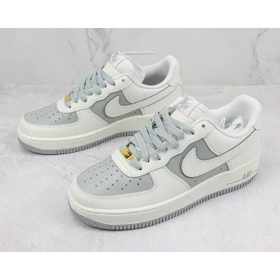 Nike Air Force 1 Low "White/Gray" фото № 5