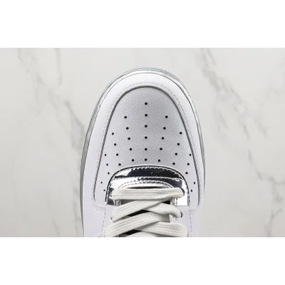 Nike Air Force 1 Low "White/Chrome" фото № 4