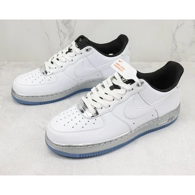 Nike Air Force 1 Low "White/Chrome" фото № 5