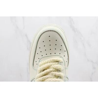 Nike Air Force 1 "Just Do It/Cream White/Blue" фото № 4