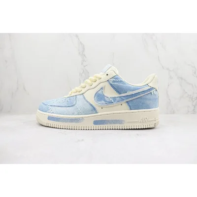 Nike Air Force 1 Low "Denim Hole Silk" фото № 2