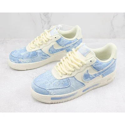 Nike Air Force 1 Low "Denim Hole Silk" фото № 5