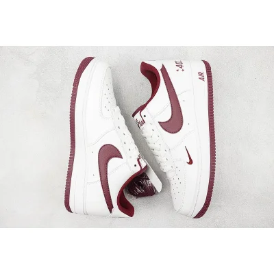 Nike Air Force 1 Low "40th Anniversary/White/Dark Red" фото № 6 Nike Air Force 1 Low "40th Anniversary/White/Dark Red" фото № 6