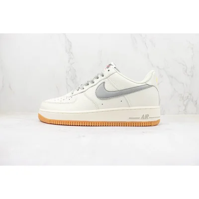Nike Air Force 1 Low "Cream/Light Grey/Gold" фото № 2