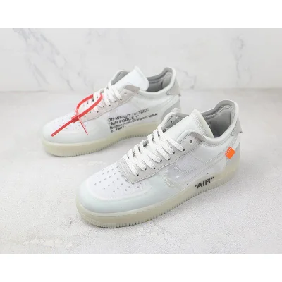 Off-White x Nike Air Force 1 Low Volt "White" фото № 5