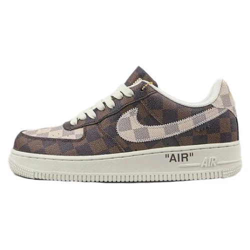 Louis Vuitton x Off-White x Nike Air Force 1 Low "Coffee"