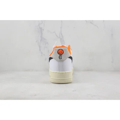 Nike Air Force 1 Low "Hoops White/Orange" фото № 9