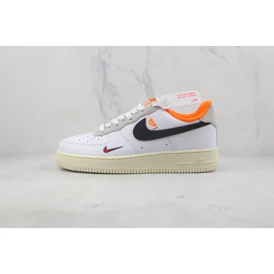 Nike Air Force 1 Low "Hoops White/Orange" фото № 2