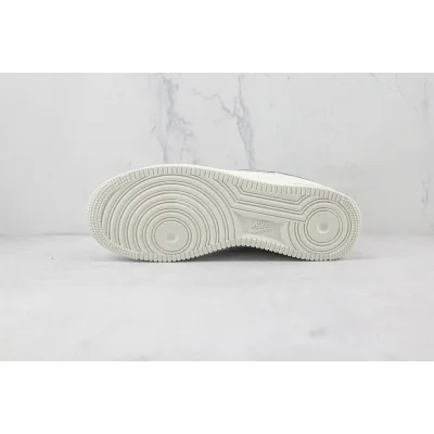 Nike Air Force 1 Low "White/Cadet Grey/Gold Mini-Swoosh" фото № 8