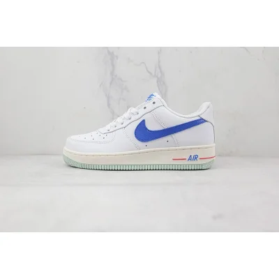 Nike Air Force 1 Low "White/Blue/Red/Cream" фото № 2
