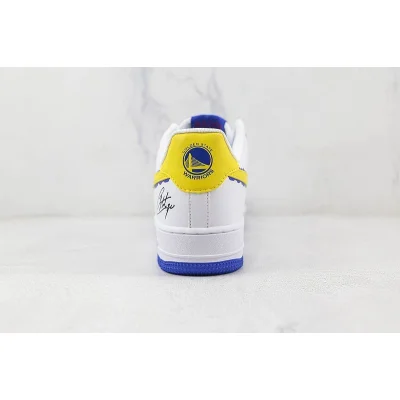 Nike Air Force 1 Low "Warriors/Yellow" фото № 9