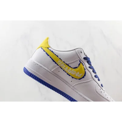 Nike Air Force 1 Low "Warriors/Yellow" фото № 3