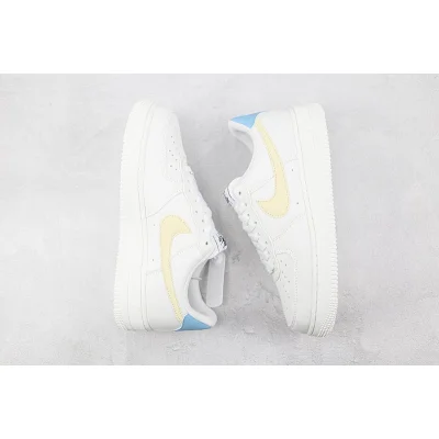 Nike Air Force 1 Low "Rice White/Navy Blue/Sand Yellow" фото № 7