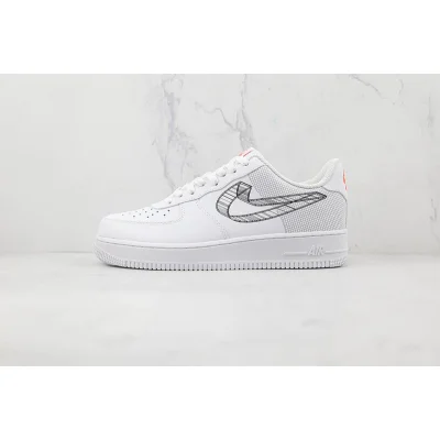Nike Air Force 1 Low "White/3D Swoosh" фото № 2 Nike Air Force 1 Low "White/3D Swoosh" фото № 2