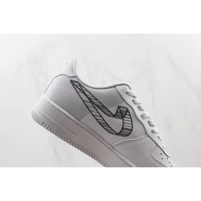 Nike Air Force 1 Low "White/3D Swoosh" фото № 3 Nike Air Force 1 Low "White/3D Swoosh" фото № 3