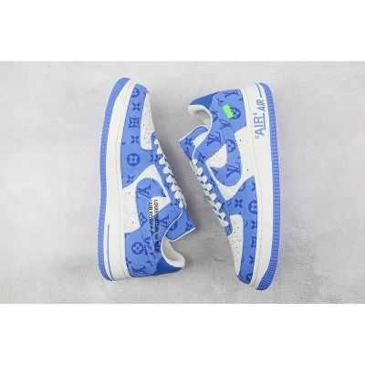 Louis Vuitton x Nike Air Force 1 Low "Blue/White" фото № 6