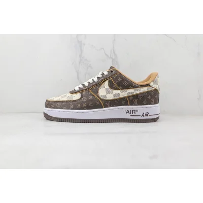 Louis Vuitton x Nike Air Force 1 Low "Brown" фото № 2