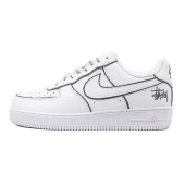 Stussy x Nike Air Force 1 07 Low "White/Black"