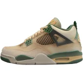 Bulbasaur x Nike Air Jordan 4 Retro "Green/White/Black"