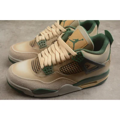 Bulbasaur x Nike Air Jordan 4 Retro "Green/White/Black" фото № 6