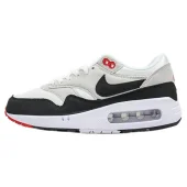 Nike Air Max 1 "Core Black/Grey/Red Foot"