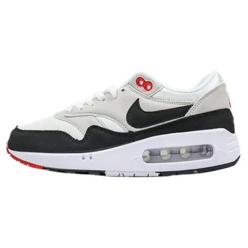 Nike Air Max 1 "Core Black/Grey/Red Foot"