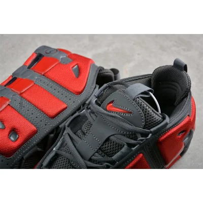 Nike Air More Uptempo "Dark Grey Light Crimson" фото № 8