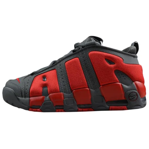 Nike Air More Uptempo "Dark Grey Light Crimson"