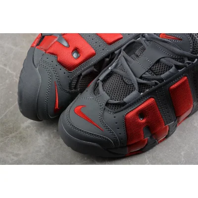 Nike Air More Uptempo "Dark Grey Light Crimson" фото № 7