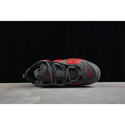 Nike Air More Uptempo "Dark Grey Light Crimson" фото № 4