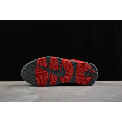 Nike Air More Uptempo "Dark Grey Light Crimson" фото № 3