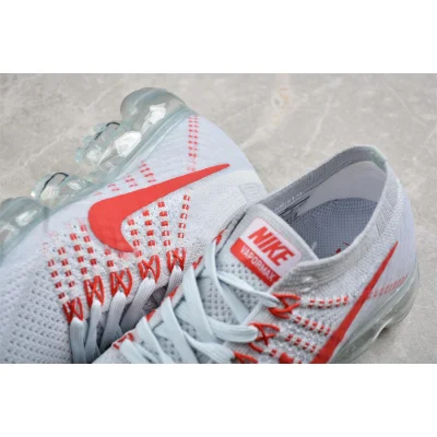 Nike Air VaporMax “Pure Platinum-University Red” фото № 7
