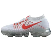 Nike Air VaporMax "Pure Platinum-University Red"