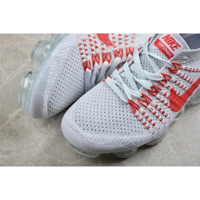 Nike Air VaporMax “Pure Platinum-University Red” фото № 6