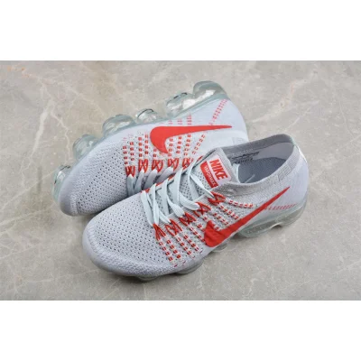 Nike Air VaporMax “Pure Platinum-University Red” фото № 9