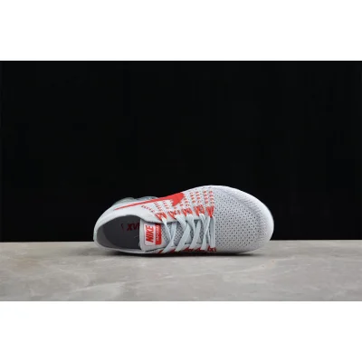 Nike Air VaporMax “Pure Platinum-University Red” фото № 3